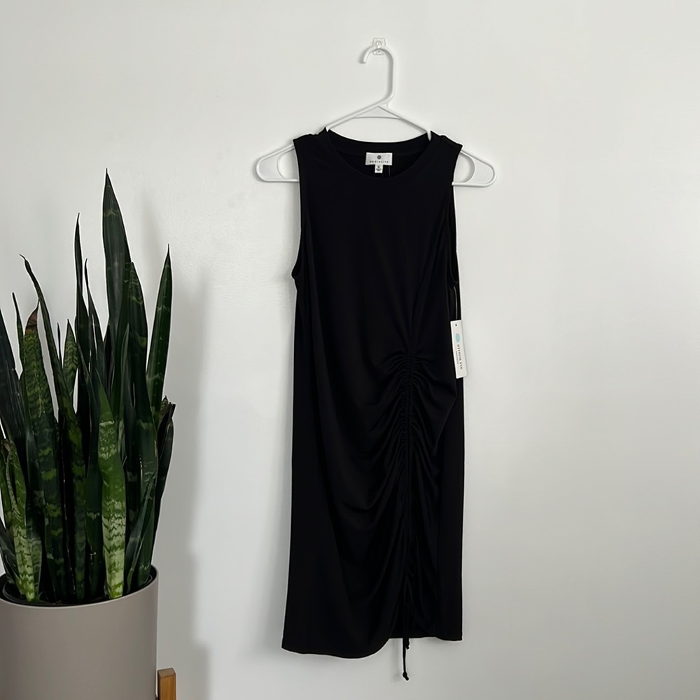 NWT Fitted Tie Maternity Dress